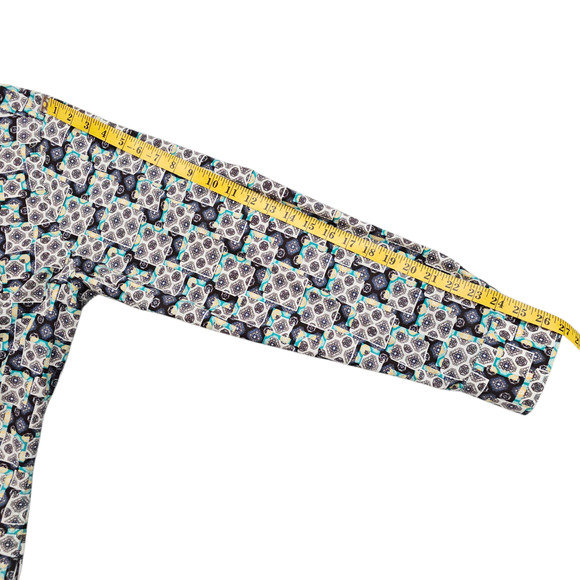 Robert Graham Shirt Mens 2XL Multicolor Geometric Button Down Long Sleeve Flip - Picture 16 of 16